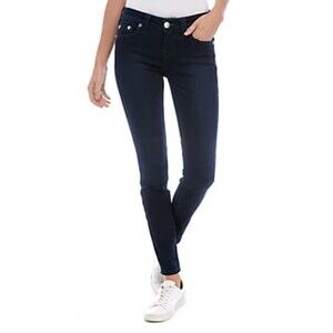 True Religion Halle mid rise super skinny denim jeans size 25